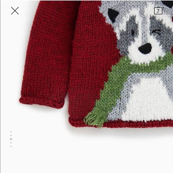 Zara raccoon sweater - Picture 3 of 7